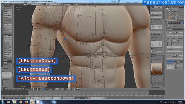 Blender Muscle Tutorial - 3D Modeling Without Sculpting Tools