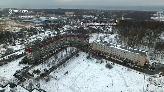 ЖК «Полководец» — аэросъемка СПБГуру. Декабрь 2017. смотреть онлайн