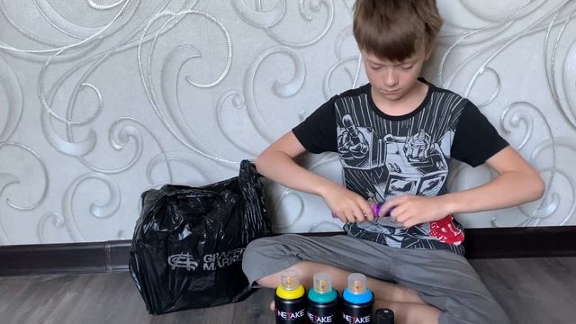 Коробка для граффити на каникулах + итоги розыгрыша