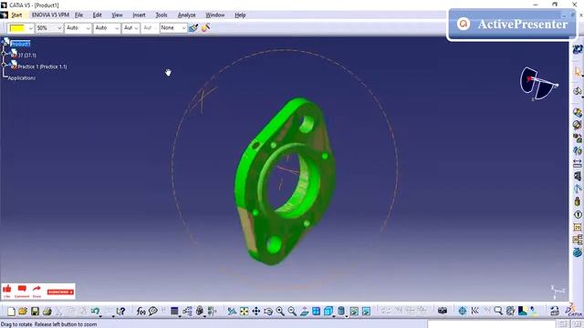 CATIA PRACTICE MODEL |REMASTERING Vs DUMP COMPARISON HOW TO CHECK PARA & DUMP| DMU SPACE WORK BENCH смотреть онлайн