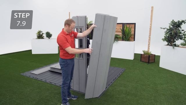 Lifetime 10' X 8' Outdoor Storage Shed | Lifetime Assembly Video