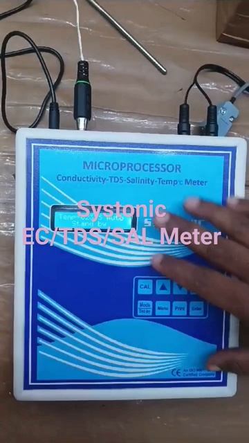 Use to by Calibration of Systonic Ec/TDS/Salinity Meter S-948 || #2009 #instrument #demo #ytshorts. смотреть онлайн