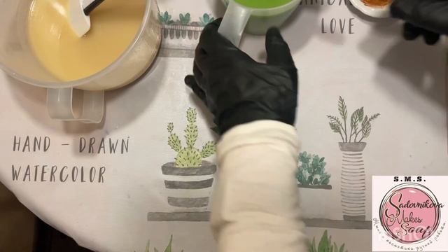 Рисовое мыло с нуля. #рецепт #soapmaking #мылоснуля #soap #мыло #coldprocesssoap