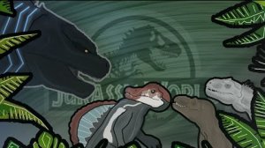 Что если Годзилла был в мире юрского периода