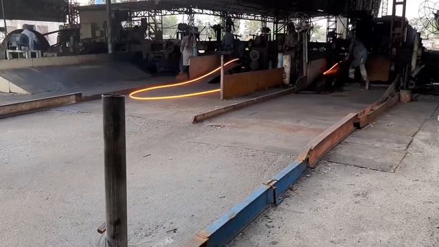 How Steel Re-rolling Mill Works - Sariya Kise Banta hai смотреть онлайн