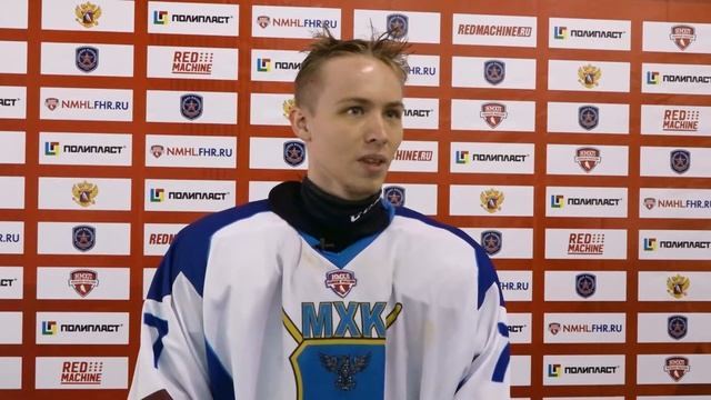 03.08.19 Интервью с игроком МХК "Белгород". смотреть онлайн