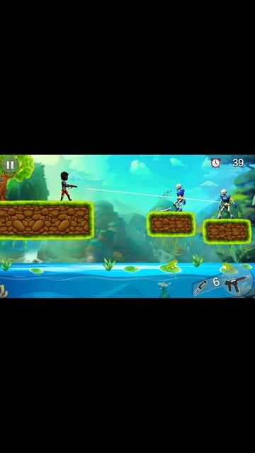 Stickman Shooter #shootinggames #Gameplay #shorts смотреть онлайн