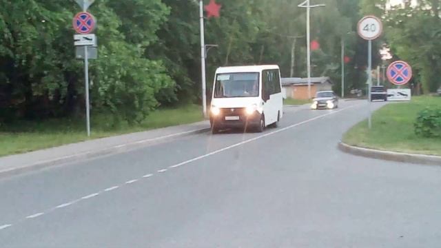 Автобус Луидор-225019 следует по маршруту 1 Пионерский - Рыбное смотреть онлайн