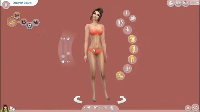 The Sims 4|CAS Симпатичная Воровка