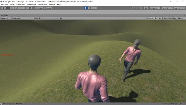 Unity 3D - NPC Character Follows Player - Demo - Tutorial Link in Description | PG Tutorials смотреть онлайн