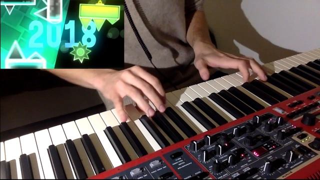 KLYDIX - Dream Flower ON PIANO (Geometry Dash 10-Year Anniversary) #geometrydash смотреть онлайн