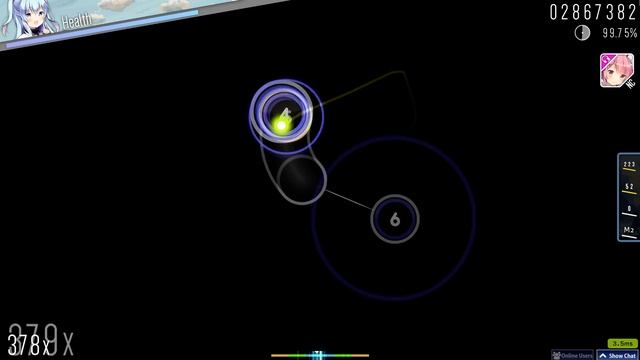 osu! | Aoyama Misao - Distance [Insane] +NC 99.76% FC 233pp PB смотреть онлайн