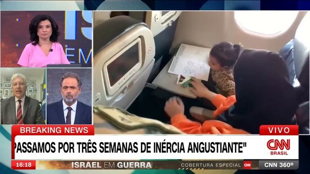 Não existe segunda lista diz representante do Brasil para a Palestina à CNN  CNN 360º