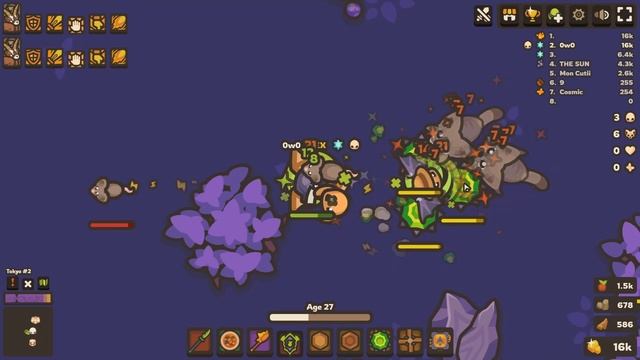 Taming.io Boost Triple Spike+Triple Spike Compilation #15