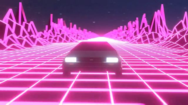 Blender Demo: Synthwave Delorean смотреть онлайн