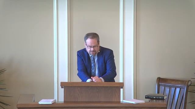 May 26, 2024, PM Rev. J. Louwerse Lord's Day 14 With Christ's beginnings-our sinful beginnings are,