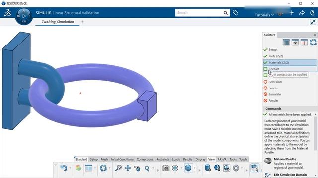 Solid Works - Structural analysis of assembly (Part 1) смотреть онлайн