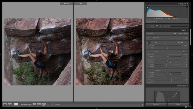 18-40 - Редактирование фотографии скалолазания Adobe Lightroom Classic смотреть онлайн