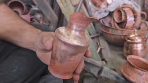 Создание медного кувшина из листа меди.