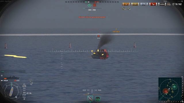 ORLAN | 16.650K HASAR VERME | 6 KILLS | WORLD OF WARSHIPS TÜRKİYE смотреть онлайн