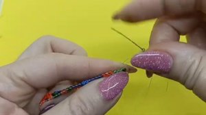 🐓 ПЕТУШОК🐓. Кирпичное плетение. Часть 1_3.