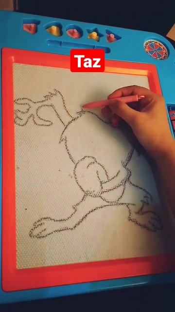 Taz the Tasmanian Devil from Looney Tunes Drawing 😍❣️🌈 #art #artwork #shorts #drawing #satisfying смотреть онлайн