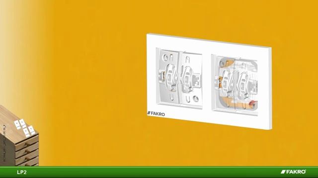 FAKRO Z-Wave - Double wall switch смотреть онлайн