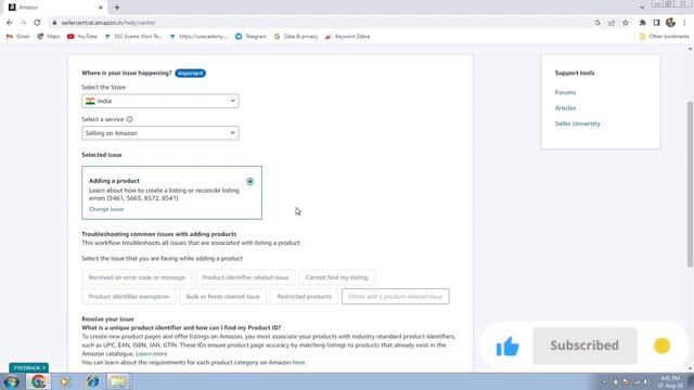 Amazon seller central par call support problem| #1m #amazon #amazonseller смотреть онлайн