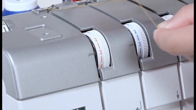 Janome AirThread 2000D Professional Overlocker Video