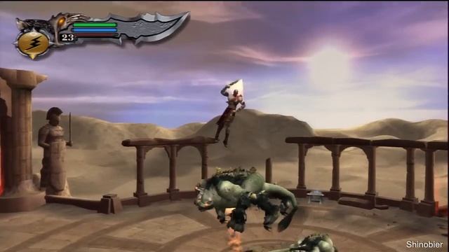 God of War 1 God Mode NUR+ Cerberus Breeder Fight Went Wrong HD смотреть онлайн