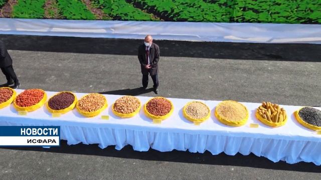 Президент в Ворухе посадил яблоневый сад и посетил выставку достижений Исфары. смотреть онлайн