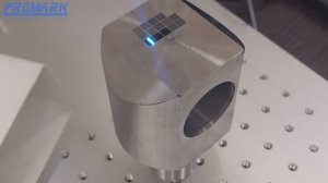 JPT Mopa M7 - цветная лазерная гравировка - маркировка металла стали на маркираторе Promark M-10