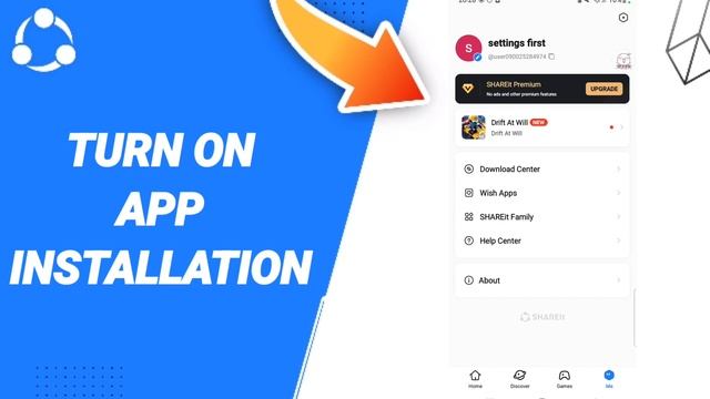 How To Turn On App Installation On Shareit App смотреть онлайн