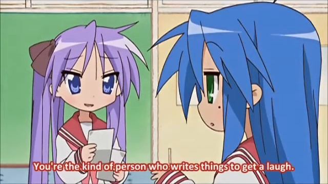 Konata's amazing talent! смотреть онлайн