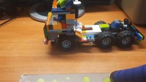 КАМАЗ 54115 из Лего,обзор самоделки