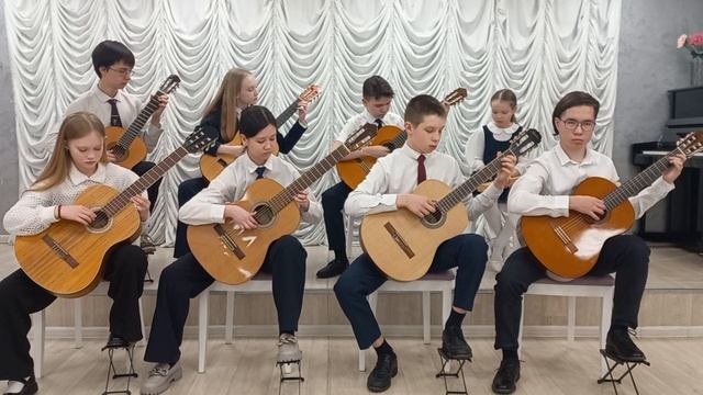 Ансамбль Мелодия преподаватель Вишневская И.В.