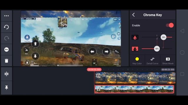 Pubg Sky Replacement Tutorial in kinemaster || how to change sky in kinemaster смотреть онлайн