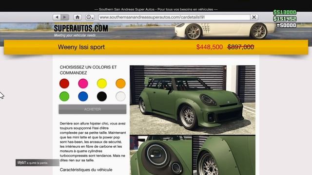X3 ISSI RACES, NEW CASINO VEHICLE ET PROMOS SUR GTA (28/05 au 05/06) смотреть онлайн