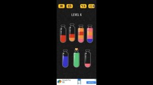 soda sort puzzle leave 1 to 9.