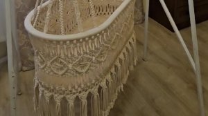 Ч 2. Эко-люлька макраме. Уроки плетения, секреты мастера