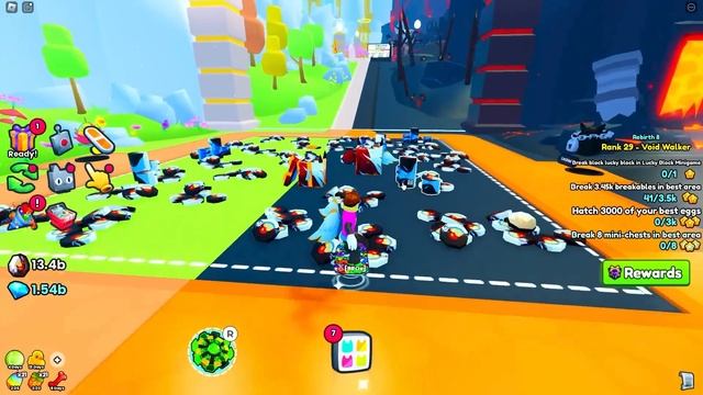 ОБНОВЛЕНИЕ ДОБРО VS ЗЛО В PET SIMULATOR 99 В РОБЛОКС! ROBLOX смотреть онлайн