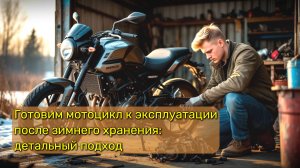Профессиональный подход к возвращению МОТОЦИКЛА в город после ЗИМНЕГО ХРАНЕНИЯ