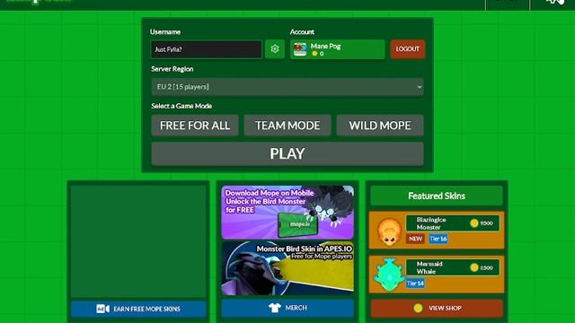 Mope.io взломан/Mope.io Got Hacked