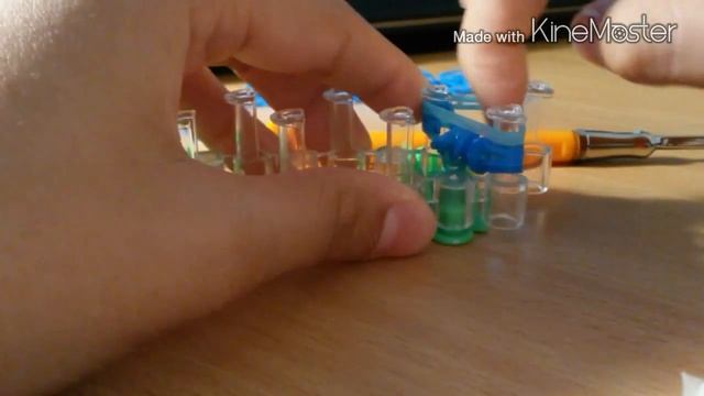 Браслет МАЙАМИ из резиночек Rainbow loom смотреть онлайн