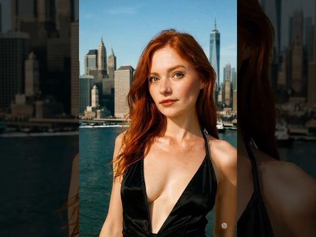 “Redhead Girl in NYC | Calm Beauty by the Water” смотреть онлайн