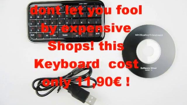 Mini Bluetooth Keyboard dont let you joke by too high prices! смотреть онлайн