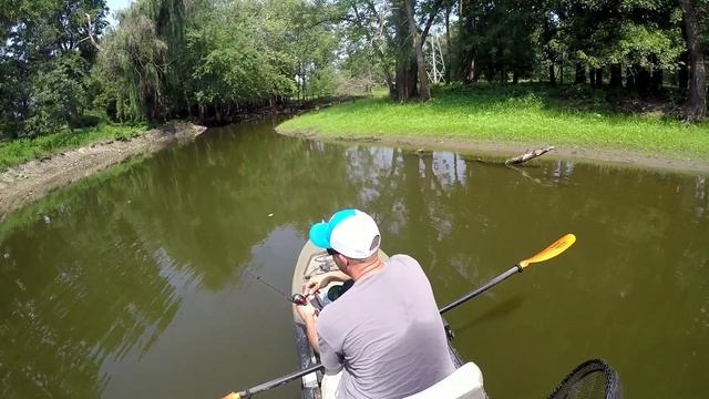 Panfishing with mini-zebco on the Des Plaines River смотреть онлайн
