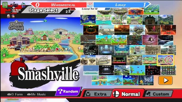 Fight Night #88 - Whismistical (Zelda, Sheik) Vs Luggy (DK) - Losers' Sixteenths