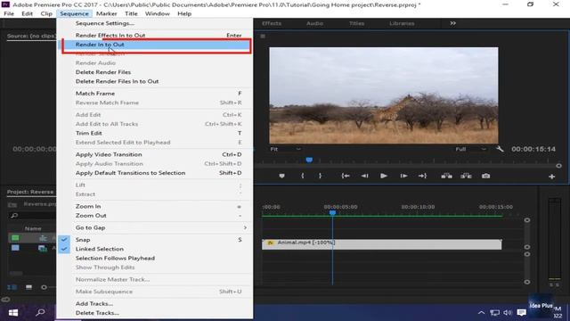 How to Reverse a Video in Adobe Premiere Pro | Clip or Video Reverse Method смотреть онлайн
