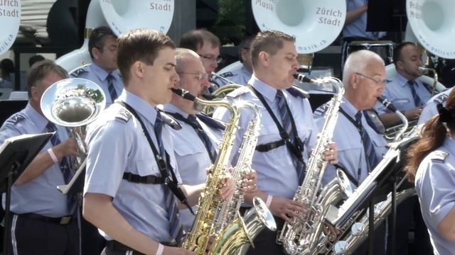 Polizeimusik Zürich-Stadt Gastauftritt in Hünenberg смотреть онлайн